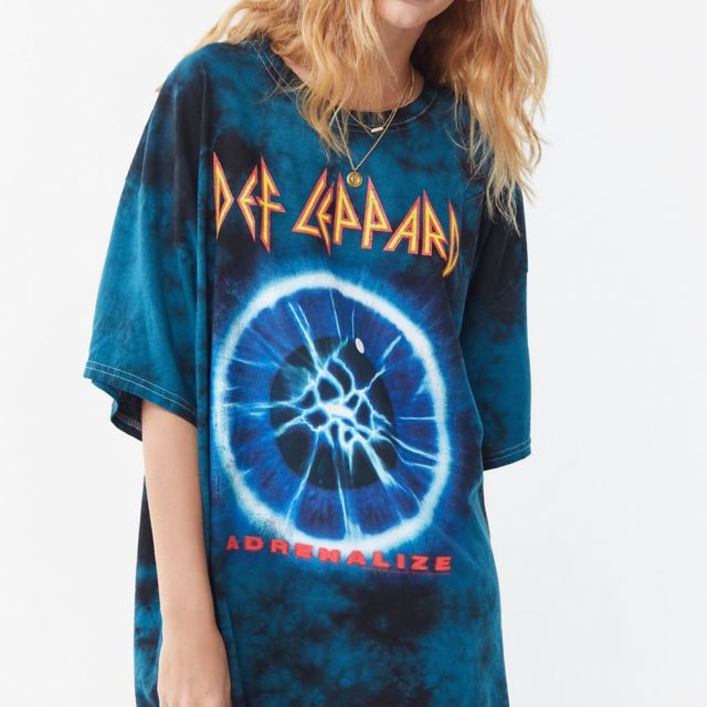 Def Leppard Tshirt Dress O/S